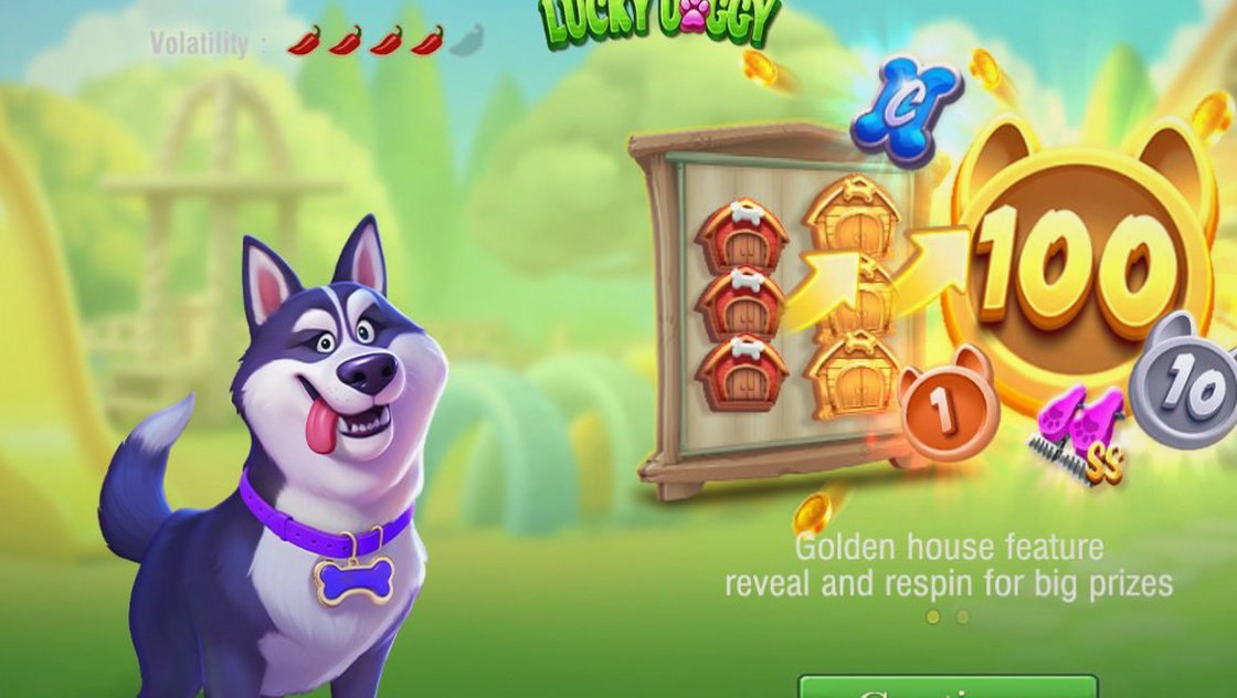 Lucky Doggy · Giao diện ứng dụng 123B